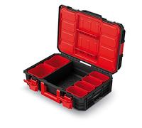 Kistenberg Caja de herramientas (bisagras de metal, incluye cajas, capacidad de carga 50 kg, X-Block PRO, dimensiones: 546 x 380 x 194 mm)