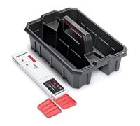 Kistenberg Cargo Plus KCA30S - Caja organizadora para herramientas (300 x 300 x 133 mm)