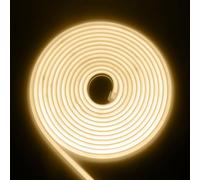 KISUFU 220V Tira de LED Neon COB, 288LEDs/m Flexible Cada Corte de 50cm, IP65 Impermeable Tira Luces con Dimmer Para Interior Exterior Decoración