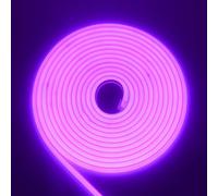 KISUFU 220V Tira de LED Neon COB, 288LEDs/m Flexible Cada Corte de 50cm, IP65 Impermeable Tira Luces con Dimmer Para Interior Exterior Decoración