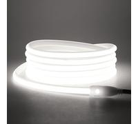 KISUFU 220V Tira LED COB, Impermeable IP65 Brillo Alto 288 LED/m Luces led Flexible Strip Light,Cada Corte de 50 cm para DIY El dormitorio, alero interior y luces decorativas.