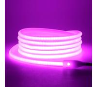 KISUFU 220V Tira LED COB, Impermeable IP65 Brillo Alto 288 LED/m Luces led Flexible Strip Light,Cada Corte de 50 cm para DIY El dormitorio, alero interior y luces decorativas.