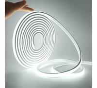 KISUFU Ruban LED Néon, 220V Flexible Néon COB LED Bande Lumineuse, 288 LED/M IP65 Néons Light Strip pour Intérieur Extérieur Décoration DIY,blanco,9M