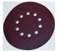 Kit 10 discos abrasivos 215 mm grano 240 para lijadoras murales Scheppach