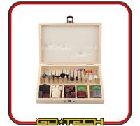 Kit 100 Accesorios para Dremel Mini Taladro 3mm Consejos Fresa Discos Felt Bosch