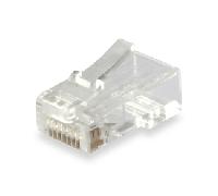 Kit 100 uds conectores rj45 equip cat6