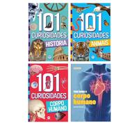 Kit 101 curiosidades - História + Tudo Sobre + 101 curiosidades + 1 livros