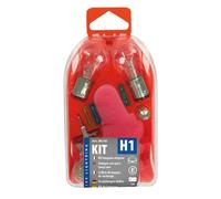 Kit 11 Bombillas H1 Alógenas Amarillas Naranja Homologadas + Fusibles 12 V