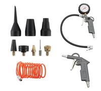 Kit 11 pz compresor de aire accesorios pneumaticos ZIPPER zi-comzub11