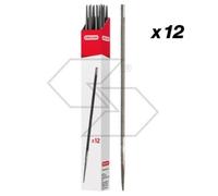 Kit 12 Lima A Redonda Oregon Diámetro 4.5MM Longitud 20CM Afilado Cadena