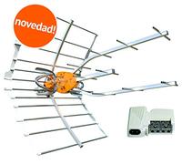 Kit 148902 Antena TV TELEVES Ellipse UHF 148910 + Fuente DE ALIMENTACIÓN TELEVES 5795.