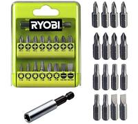 Ryobi Juego de puntas para destornillador RAK17SD – 17 piezas (PH/PZ/SL/TX)