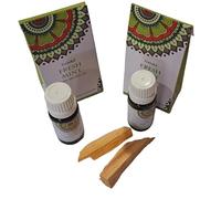 Kit 2 Aceites aromaticos + 2 palos santo regalo (Menta fresca)