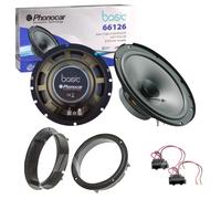 Phonocar Altavoces doble cono 165 mm 120 W máx. para auto 66126