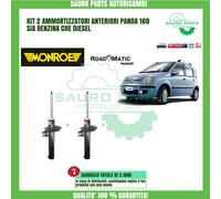 KIT 2 AMORTIGUADORES DELANTEROS FIAT PANDA 169 1.3 MULTIJET / 1.1 1.2 GASOLINA