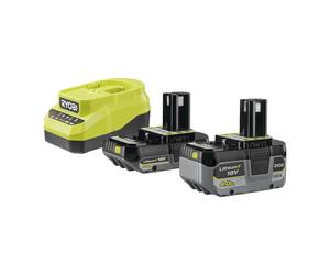 Kit 2 baterías 4.0Ah y 2.0Ah y cargador 2.0Ah 18V ONE+™ Lithium+™ (1x 4.0Ah y 1x 2.0Ah)