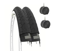 Kit 2 deux pneumatiques BN deux chambres à air vélo cycle Vélo Holland-3 26 x 1/8 blanc Noir