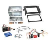 Kit 2-DIN compatible con Mercedes diferentes vehículos SWC/antena