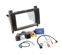 Kit 2-DIN compatible con Mercedes Vito 2014-2024 ISO SWC/antena pasiva