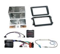 Kit 2-DIN compatible con Seat/Skoda/VW diferentes vehículos SWC/antena