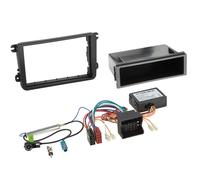 Kit 2 DIN con bolsillo vacío compatible con para vehículos Seat/Skoda/VW CAN/...