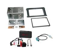 Kit 2-DIN Porsche Cayenne (9PA/955) 2002-2006 SWC/antena/amplificador