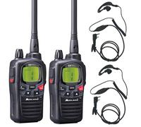 Midland G9 Pro two-way radios 101 canales 446.00625 - 446.19375 MHz Negro