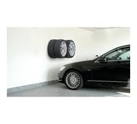 Kit 2 Ganchos De Pared Soporte Para Ruedas Llantas Neumáticos Auto Garaje