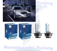Kit 2 Lámparas D2S Originales Philips Xenón White Vision Efecto Led 85122WHV2C1