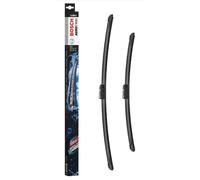 Kit 2 Limpiaparabrisas Delanteros Bosch Para Audi A8 2017 Flat Blade