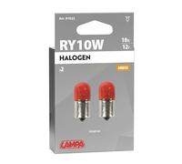 Kit 2 Pz Lámparas 12V Lámpara Esférica - RY10W - 10W - BAU15s Naranja