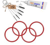 KIT 2 SELLAS DE MANTENIMIENTO DIFUSOR GRUPO PISTÓN BLOQUE DE CALEFACCIÓN MÁQUINA DE CAFÉ REEMPLAZO COMPATIBLE CON DELONGHI AEG PHILIPS ETC…