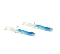 Kit 2 uds Aguja de 10 cm en Silicona con Anzuelo Triple