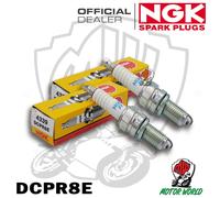 Kit 2 Velas De Encendido NGK DCPR8E Harley FXSTB 1586 Night Train 2007 2008 2009
