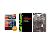 Kit 2024 + A Grande Transformação + Capitalismo, socialismo e democracia