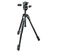 Kit 290 Alluminio Xtra Cabeza 3D Manfrotto MK290XTA3-3W Trepiede 10 kg