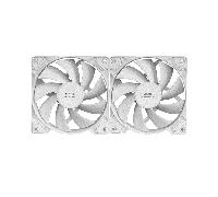 KIT 2xVENTILADOR INTERNO MARS GAMING MF-PWMX2 WHITE RODAMIENTOS DE FLUIDO DINAMICO SISTEMA PWM