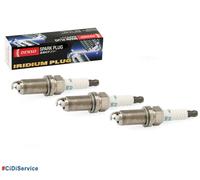 Kit 3 Bujias Denso Iridium SK16HR11 Toyota Aygo IQ Yaris 1.0 1KR-FE <11.2013
