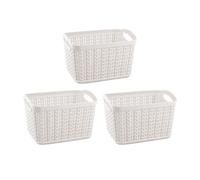 7house Kit 3 Cestas Rectangulares 1,5 Litros 7house