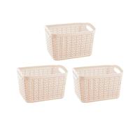 Kit 3 cestas rectangulares 1,5 litros 7house