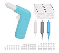 Kit 3-en-1 Seguro e Indoloro para Verrugas Quitar, Rango de 1mm a 8mm, Incluye 60 Bandas para Eliminar Micro, Pequeñas y Regulares Verrugas de La Piel para Múltiples áreas del Cuerpo