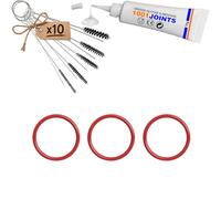 KIT 3 JUNTAS DE MANTENIMIENTO 996530059406 NM01.044 MÁQUINA DE CAFÉ REEMPLAZO COMPATIBLE CON SAECO 996530013534 MAGIC/REAL SERIES STRATOS ODEA TALEA VIENNA ETC…