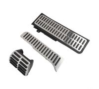 Kit 3 Piezas Pedales Antideslizantes para touran para tiguan | para acero inoxidable, para agarre firme, lluvia, para touran, para tiguan, para golf, seguridad conducción