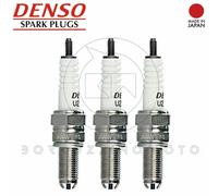 Kit 3 Velas Denso U24ETR Vela Original Triumph Sprint GT 1050 2011-2013