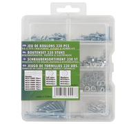 Kit 330x Tornillos Philips (M2 M3 M4) + Tuercas + Arandelas - VELLEMAN