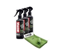 - Kit 3X Limpiador y Desinfectante + Trapo - M2 Helmet Interior Clean KT-105