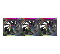 kit 3xventilador interno arg mars gaming mf-linkfinity kit black modulares pwm 120mm aspas invertida
