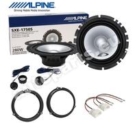 Kit 4 Altavoces Alpine SXE-1750s Anteriores Para Ford Puma Desde 2019