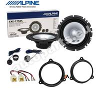 Alpine Par Woofer 165mm Arcas La Set SXE-1750S Altavoces Coche