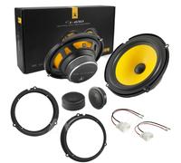 Set 6 altavoces Altavoces JL Audio Delantero Trasero para Nissan Qashqai II J11